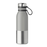 Tweekleurige thermosfles personaliseren 600ml DoubleTwist kleur grijs