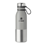 Tweekleurige thermosfles personaliseren 600ml DoubleTwist kleur grijs hoofdweergave