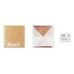 Basilicum zakje met zaden te personaliseren Basil kleur beige derde weergave