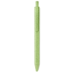 Ecologische pen met blauwe inkt bedrukken Ecologic Style kleur groen