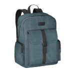 Rugzakken van katoenen canvas voor pc van 15,6 inch Knapsack kleur blauw