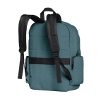 Rugzakken van katoenen canvas voor pc van 15,6 inch Knapsack kleur blauw derde weergave