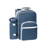 Complete picknickrugzak inclusief bestek Parkview Picknickset kleur blauw