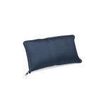 Opvouwbare polyester tas die als koelbox dient met ritssluiting kleur blauw derde weergave