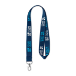 Polyester promotie keycord bedrukken met logo Woven weergave met bedrukking