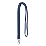 Lanyard bedrukken met een breedte van 10, 12 of 15 mm kleur blauw