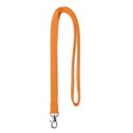 Lanyard bedrukken met een breedte van 10, 12 of 15 mm kleur oranje