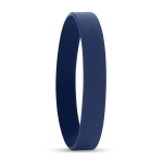 Duurzame 12mm siliconen polsbandjes bedrukken Regular kleur blauw