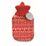 Warmwaterkruik met scandinavisch design Nordic kleur rood