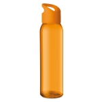 Gekleurde glazen flessen 470 ml Sunset Crystal kleur oranje