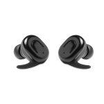 Set van 2 stereo in-ear oordopjes met bluetooth Opera kleur zwart vierde weergave