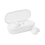 Set van 2 stereo in-ear oordopjes met bluetooth Opera kleur wit