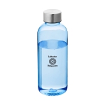 Tritan drinkfles met logo om full colour te bedrukken 600ml City kleur doorzichtig blauw weergave tampondruk