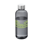 Tritan drinkfles met logo om full colour te bedrukken 600ml City kleur doorzichtig zwart tweede weergave met logo