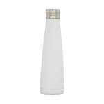 Kwaliteit thermosfles van staal bedrukken 500ml Avenue Port kleur wit tweede weergave