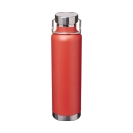 Thermosflessen met brede opening 650ml Avenue Lake kleur rood tweede weergave voorkant