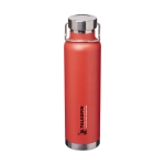 Thermosflessen met brede opening 650ml Avenue Lake kleur rood weergave tampondruk