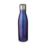 Fles met iriserende afwerking 500ml Avenue Lane Iris kleur blauw