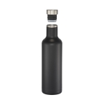 Elegante thermosfles bedrukken 750ml Avenue Road kleur zwart tweede weergave