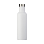 Elegante thermosfles bedrukken 750ml Avenue Road kleur wit tweede weergave voorkant