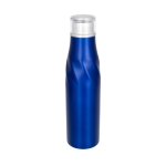 Thermosfles met origineel ontwerp bedrukken 650ml Avenue Twist kleur blauw derde weergave