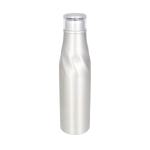 Thermosfles met origineel ontwerp bedrukken 650ml Avenue Twist kleur zilver derde weergave