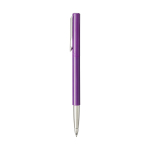 Elegante rollerpen van het merk Parker, zwarte inkt Parker Vector kleur paars weergave zijkant