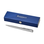 Klassieke stalen pen met modern design graveren Waterman Graduate kleur zilver weergave bedrukking logo 2