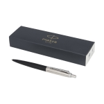 Parker pen met chromen afwerking inkt Parker Jotter XL kleur zwart tweede weergave voorkant