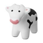 Antistressbal in de vorm van een koe Moo kleur wit tweede weergave voorkant