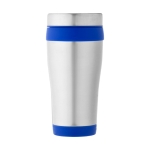 Gepersonaliseerde thermosbeker staal en plastic 410ml Inox Colors kleur blauw derde weergave