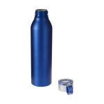 Promotionele antilekfles met matte afwerking Aluring 650ml kleur blauw tweede weergave