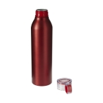 Promotionele antilekfles met matte afwerking Aluring 650ml kleur rood tweede weergave