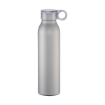 Promotionele antilekfles met matte afwerking Aluring 650ml kleur zilver tweede weergave voorkant