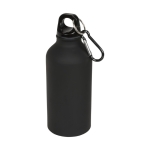 Matte aluminium drinkfles bedrukken 400ml Matt Cruiser kleur zwart tweede weergave voorkant