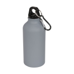 Matte aluminium drinkfles bedrukken 400ml Matt Cruiser kleur grijs tweede weergave voorkant