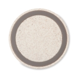 Draadloze oplader Natural Round kleur beige derde weergave