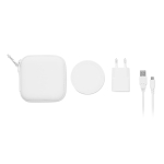 Draadloze opladerset voor merchandising Set Wireless Charge kleur wit vijfde weergave