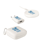 Draadloze opladerset voor merchandising Set Wireless Charge weergave met bedrukking