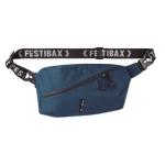 Anti-diefstal festival heuptasje Festibax® Basic kleur blauw