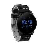 Smartwatch met logo voor promotie Wearfit kleur grijs