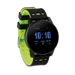 Smartwatch met logo voor promotie Wearfit kleur limoen groen