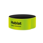 Reflecterende neon PVC-polsbandjes bedrukken VisiPro kleur geel hoofdweergave tweede weergave