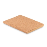 Notitieboekjes bedrukken met kurken omslag A5 Corkstyle kleur beige