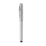 Metalen pen met LED, touch-stylus en laserpointer Keynote kleur mat zilver