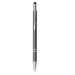 Aluminium zakelijke touch pen met logo Slimtouch kleur titanium eerste weergave