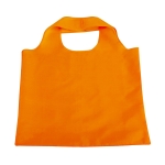 Opvouwbare polyester boodschappentas bedrukken 190T Duet kleur oranje eerste weergave