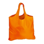 Opvouwbare polyester boodschappentas bedrukken 190T Duet kleur oranje