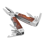 Multifunctionele multitool bedrukken Classic kleur donker hout derde weergave