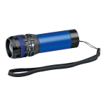 Aluminium promotionele zaklampen met 3 schijnstanden Trios kleur blauw